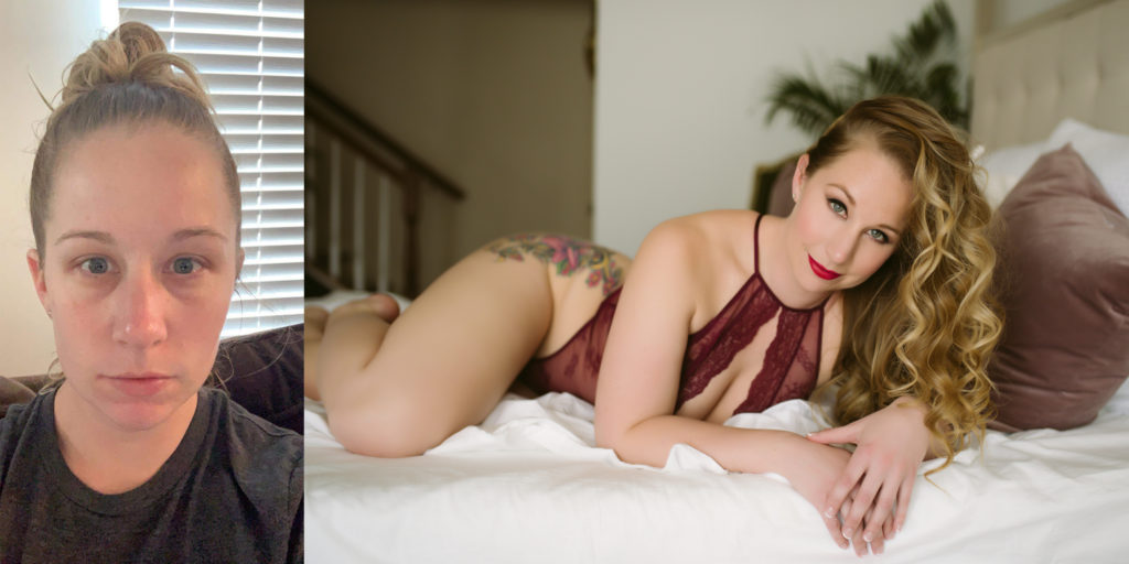 Boudoir Before + After 
