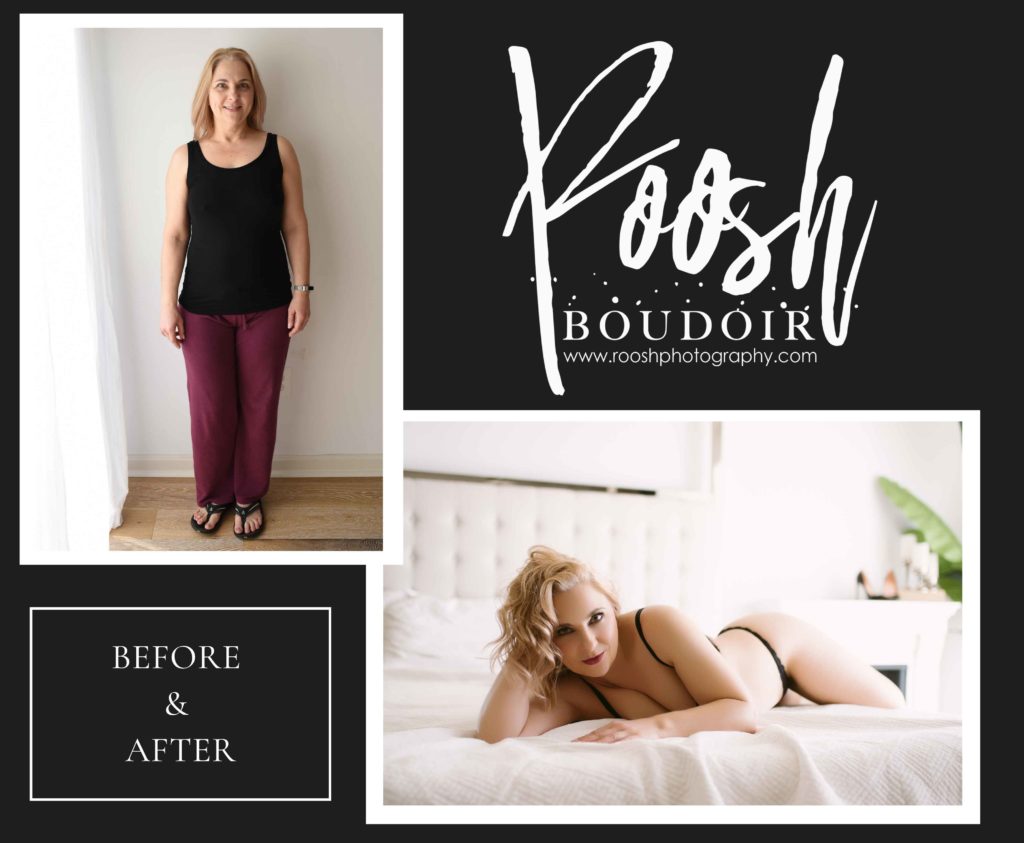 Virginia Boudoir Photography Before & After