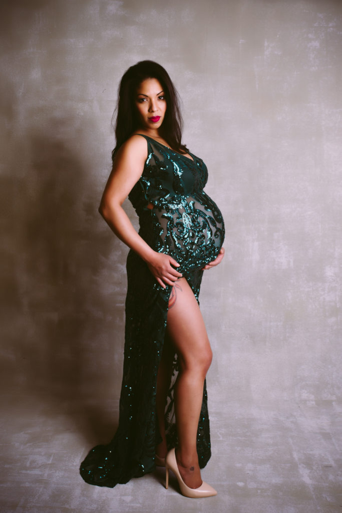 Washington DC Modern Glamour Maternity + Northern Virginia Maternity Boudoir Photography